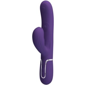 PRETTY LOVE – PERLITA G-SPOT VIBRATOR 3 IN 1 MULTIFUNCTION PURPLE Rabbit Vibrators | SEX Shop Ireland 3