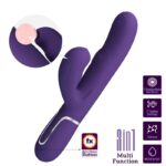 PRETTY LOVE – PERLITA G-SPOT VIBRATOR 3 IN 1 MULTIFUNCTION PURPLE Rabbit Vibrators | SEX Shop Ireland 15