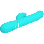 PRETTY LOVE – PERLITA MULTIFUNCTION 3 IN 1 G-SPOT VIBRATOR AQUA GREEN Rabbit Vibrators | SEX Shop Ireland 18