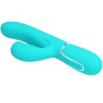PRETTY LOVE – PERLITA MULTIFUNCTION 3 IN 1 G-SPOT VIBRATOR AQUA GREEN Rabbit Vibrators | SEX Shop Ireland 19