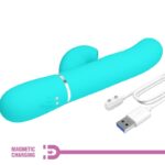 PRETTY LOVE – PERLITA MULTIFUNCTION 3 IN 1 G-SPOT VIBRATOR AQUA GREEN Rabbit Vibrators | SEX Shop Ireland 23