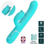 PRETTY LOVE – RABBIT VIBRATOR WITH LICKING AQUA GREEN Rabbit Vibrators | SEX Shop Ireland 10