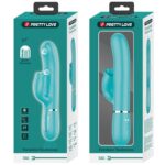PRETTY LOVE – RABBIT VIBRATOR WITH LICKING AQUA GREEN Rabbit Vibrators | SEX Shop Ireland 11