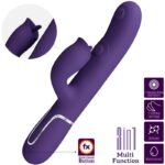 PRETTY LOVE – RABBIT VIBRATOR WITH LICKING PURPLE Clitoral Sucking Vibrator | SEX Shop Ireland 10
