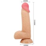 PRETTY LOVE – SLIDING SKIN SERIES REALISTIC DILDO WITH SLIDING SKIN SUCTION CUP 20.6 CM Dildos | SEX Shop Ireland 16
