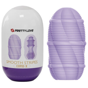 PRETTY LOVE – SMOOTH STRIPES CUPID MASTURBATOR EGG Fleshlights | SEX Shop Ireland