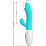 PRETTY LOVE – SNAPPY G-SPOT VIBRATOR AQUA GREEN Rabbit Vibrators | SEX Shop Ireland 18