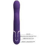 PRETTY LOVE – ZALIN RABBIT VIBRATOR PEARLS 4 IN 1 PURPLE Rabbit Vibrators | SEX Shop Ireland 23