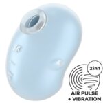 SATISFYER – CUTIE GHOST LAY-ON VIBRATOR LIGHT BLUE Clitoral Sucking Vibrator | SEX Shop Ireland 9