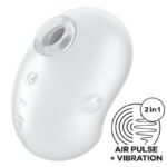 SATISFYER – CUTIE GHOST LAY-ON VIBRATOR WHITE Clitoral Sucking Vibrator | SEX Shop Ireland 9