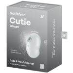 SATISFYER – CUTIE GHOST LAY-ON VIBRATOR WHITE Clitoral Sucking Vibrator | SEX Shop Ireland 13