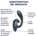 SATISFYER – G FOR GODDESS 1 RABBIT VIBRATOR DARK GRAY Masturbators for Women | SEX Shop Ireland 12