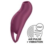 SATISFYER – POCKET PRO 1 CLITORIS STIMULATOR GARNET Clitoral Sucking Vibrator | SEX Shop Ireland 9