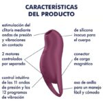 SATISFYER – POCKET PRO 1 CLITORIS STIMULATOR GARNET Clitoral Sucking Vibrator | SEX Shop Ireland 12