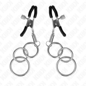 KINK – 3 O-RING NIPPLE CLAMP 6 CM BDSM Gear & Accessories | SEX Shop Ireland 3