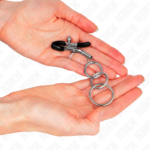 KINK – 3 O-RING NIPPLE CLAMP 6 CM BDSM Gear & Accessories | SEX Shop Ireland 11