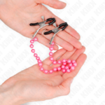 KINK – BEAD CHAIN NIPPLE CLAMPS PURPLE 30 CM BDSM Gear & Accessories | SEX Shop Ireland 11