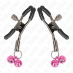 KINK – DOUBLE BELL NIPPLE CLAMP PINK 6 CM BDSM Gear & Accessories | SEXstore.ie 10