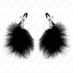 KINK – FEATHER NIPPLE CLAMP BLACK 7 CM BDSM Gear & Accessories | SEX Shop Ireland 9