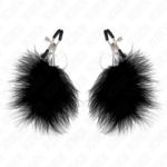 KINK – FEATHER NIPPLE CLAMP BLACK 7 CM BDSM Gear & Accessories | SEX Shop Ireland 9
