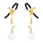 KINK – GLASS BEAD NIPPLE CLAMPS GOLD 6 CM BDSM Gear & Accessories | SEX Shop Ireland 10
