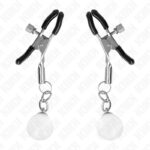 KINK – GLASS BEAD NIPPLE CLAMPS SILVER 6 CM BDSM Gear & Accessories | SEX Shop Ireland 10