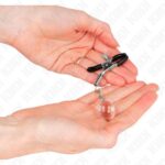 KINK – GLASS BEAD NIPPLE CLAMPS SILVER 6 CM BDSM Gear & Accessories | SEX Shop Ireland 11