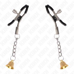 KINK – GOLD BELL PENDANT NIPPLE CLAMPS 6 CM BDSM Gear & Accessories | SEX Shop Ireland 3