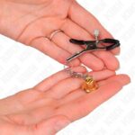 KINK – GOLD BELL PENDANT NIPPLE CLAMPS 6 CM BDSM Gear & Accessories | SEX Shop Ireland 11
