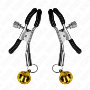 KINK – GOLD SINGLE BELL NIPPLE CLAMP 6 CM BDSM Gear & Accessories | SEX Shop Ireland 3
