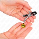 KINK – GOLD SINGLE BELL NIPPLE CLAMP 6 CM BDSM Gear & Accessories | SEX Shop Ireland 11
