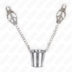 KINK – NIPPLE CLAMPS WITH A BUCKET SILVER BDSM Gear & Accessories | SEX Shop Ireland 10