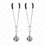 KINK – THIN BELL NIPPLE CLAMPS SILVER 7 CM BDSM Gear & Accessories | SEX Shop Ireland 9