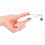 KINK – THIN BELL NIPPLE CLAMPS SILVER 7 CM BDSM Gear & Accessories | SEX Shop Ireland 12