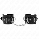 KINK – 3 D-RING WRIST RESTRAINTS ADJUSTABLE BLACK 17.5-25 CM X 6 CM Fetish / Bondage | SEX Shop Ireland 8