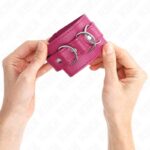 KINK – 3 D-RING WRIST RESTRAINTS ADJUSTABLE PINK 17.5-25 CM X 6 CM Fetish / Bondage | SEX Shop Ireland 10