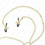 KINK – 4 NIPPLE AND CLIT CLAMPS ADJUSTABLE GOLD BDSM Gear & Accessories | SEX Shop Ireland 9
