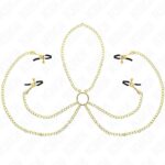 KINK – 4 NIPPLE AND CLIT CLAMPS ADJUSTABLE GOLD BDSM Gear & Accessories | SEX Shop Ireland 8