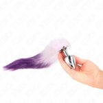 KINK – ANAL PLUG SIZE L 10 X 4 CM WITH SYNTHETIC TAIL 40 CM PURPLE Butt Plugs | SEX Shop Ireland 10