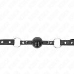 KINK – BALL 4 CM GAG WITH TIP RIVET AND SNAP LOCK 65 x 2 CM BDSM Gags | SEX Shop Ireland 10