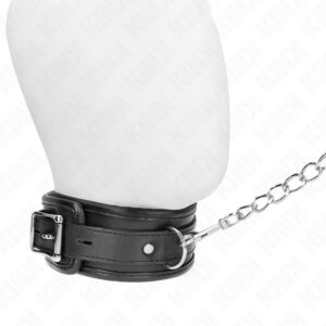 KINK – BASIC MODEL COLLAR WITH LEASH 65 CM MODEL 1 53 X 6 CM BDSM Collars | SEX Shop Ireland 3