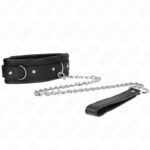 KINK – BASIC MODEL COLLAR WITH LEASH 65 CM MODEL 1 53 X 6 CM BDSM Collars | SEX Shop Ireland 12