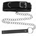 KINK – BASIC MODEL COLLAR WITH LEASH 65 CM MODEL 1 53 X 6 CM BDSM Collars | SEX Shop Ireland 14