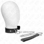 KINK – BASIC MODEL COLLAR WITH LEASH MODEL 4 ADJUSTABLE 36-43 CM BDSM Collars | SEX Shop Ireland 10