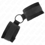 KINK – BEGINNER FUR HAND CUFFS 25 CM WITH O-RING 4 CM BLACK ADJUSTABLE 15-25 CM Fetish / Bondage | SEX Shop Ireland 9