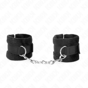 KINK – BEGINNER FUR HAND CUFFS BLACK 30 X 7 CM Fetish / Bondage | SEX Shop Ireland