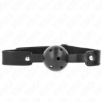 KINK – BLACK BREATHABLE BALL 4.5 CM GAG 65 x 2.5 CM BDSM Gags | SEX Shop Ireland 8