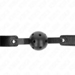 KINK – BLACK BREATHABLE BALL 4.5 CM GAG 65 x 2.5 CM BDSM Gags | SEX Shop Ireland 10