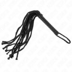 KINK – BLACK ROPE WHIP 56 CM BDSM Whips & Paddles | SEX Shop Ireland 12