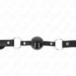 KINK – BLACK TPE BALL 4 CM GAG 60 x 2 CM BDSM Gags | SEX Shop Ireland 10